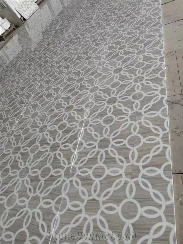 Waterjet Medallions Pattern, Marble Medallions Slabs