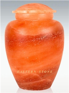 BIODEGRADABLE SANDSTONE AND H. NATURAL SALT FUNERAL URNS