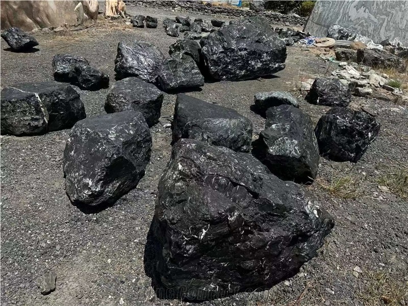 Basalt Landscaping Boulders For Garden Design Projects