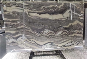 High Quality Explosion Blue Quartzite Slab Tiles