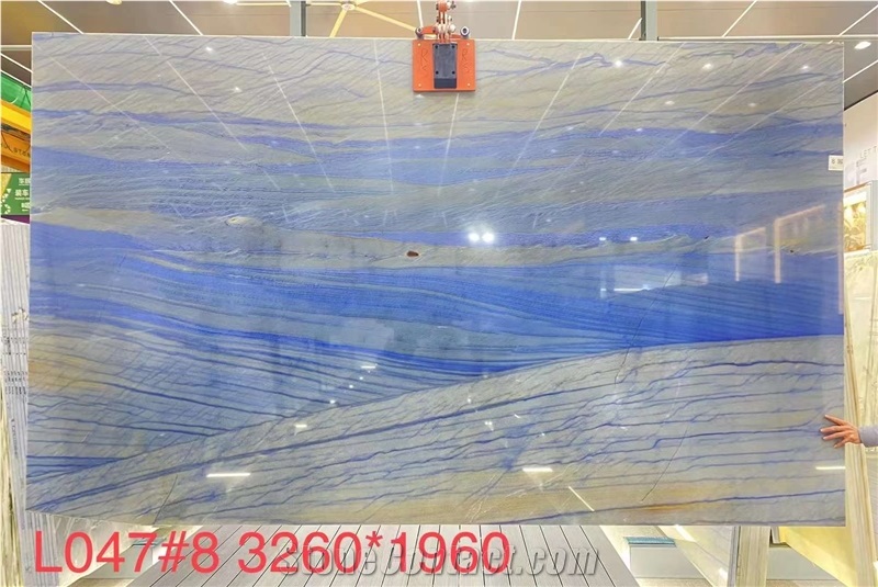 Luxury High Quality Macaubas Blue Quartzite Slabs