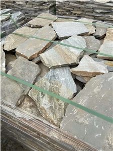 Multicolor Natural Slate Random Shape Wall Cladding Stone