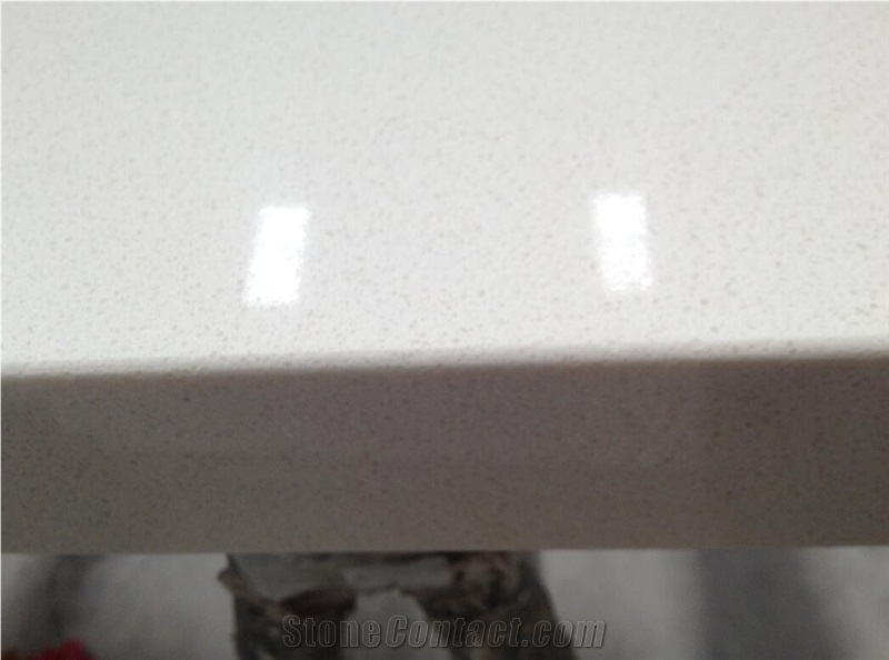 Hotel Project Bowed Shape Pure White Quartz Vanity Tops