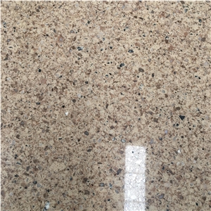 Prefab Quartz Stone Vanity Top With Ceramic Sink