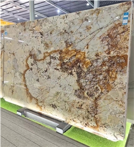 Beautiful White Quartzite Big Slab For Hotel Project