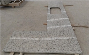 China Cheap Bala White Granite Stone L Shape Countertops