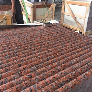 China G562 Maple Red Granite Full Bullnose Countertops