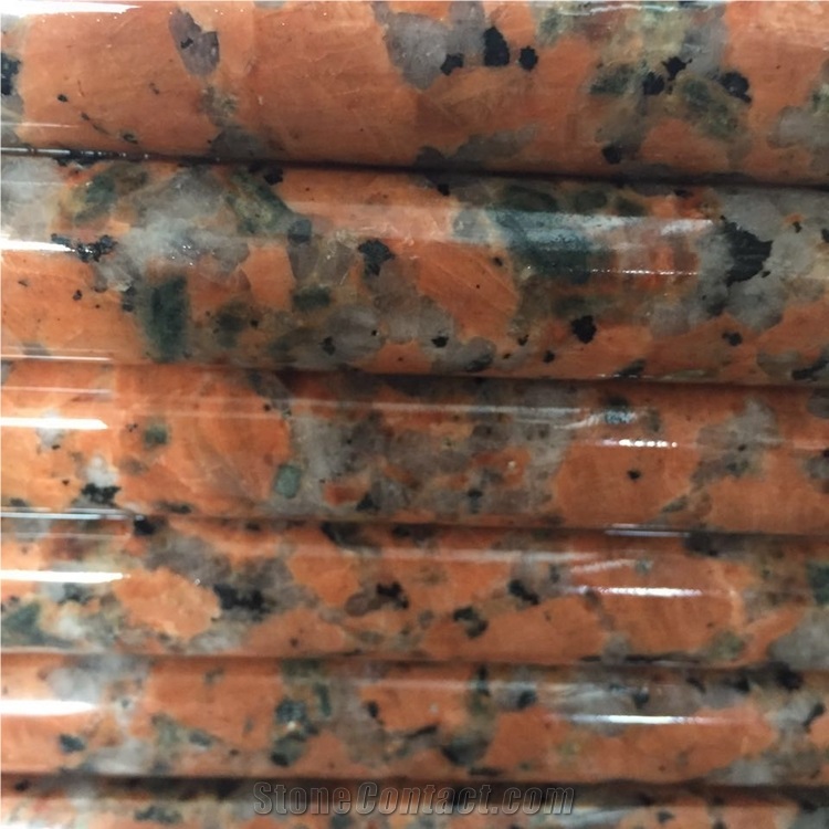 China G562 Maple Red Granite Full Bullnose Countertops