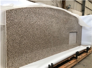 G682 Golden Yellow Granite Peninsula Countertop Island Tops