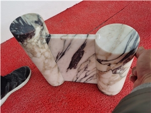 Luxury Calacatta Viola Marble Stone Table Tops