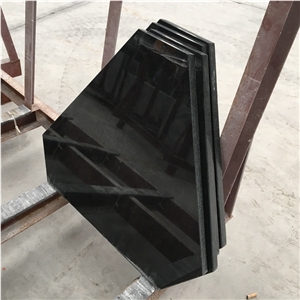 Popular Round Black Granite Coffee Table Top Desk Tops