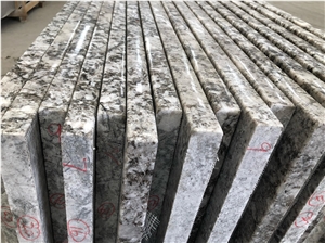 Prefab Brazil Bianco Antico Granite Kitchen Tops