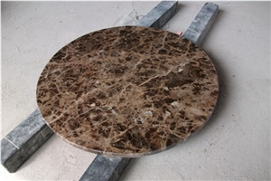 Round Natural Marble Coffee Center Dining Table Top