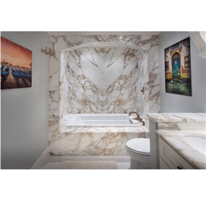 Superior Quality Calacatta Gold Marble Countertop