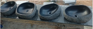Nature River Stone Sink, River Stone Bathroom Basin