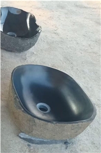 Nature River Stone Sink, River Stone Bathroom Basin