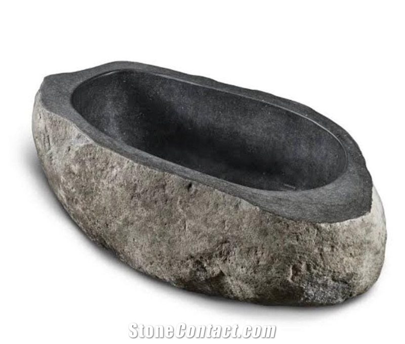 Nature River Stone Sink, River Stone Bathroom Basin