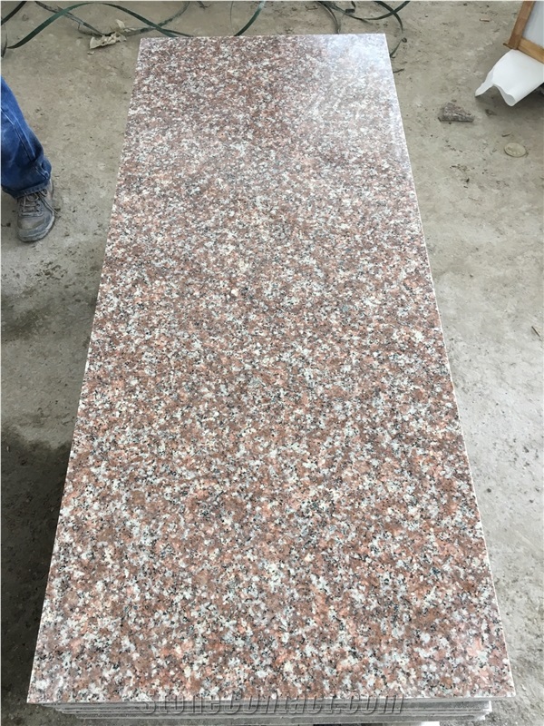 G687 Pink Red Granite Wall Tile, Slabs
