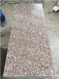 G687 Pink Red Granite Wall Tile, Slabs