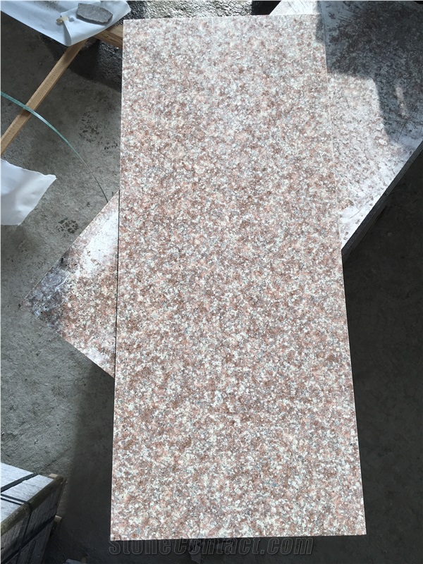 G687 Pink Red Granite Wall Tile, Slabs