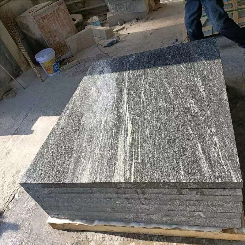 Mountain Grey Granite, Shanshui Gray Granite Tiles& Slabs