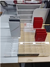 Acrylic Granite Marble Stone Sample Display Stand