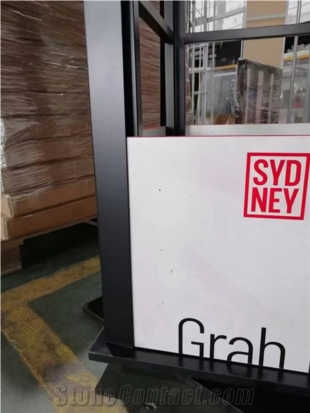 Ceramic Tile Sample Four-Sided Display Stand Rack