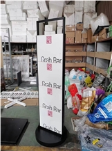 Ceramic Tile Sample Two-Sided Display Stand Rack