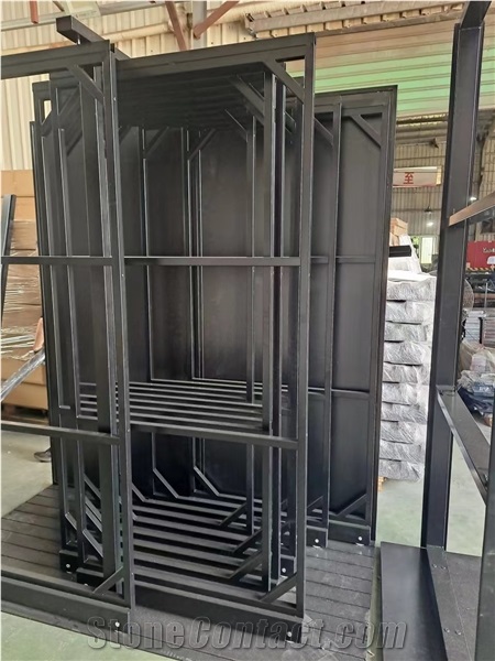 Large Tile Sample Push Pull Display Stand Rack