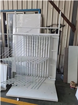 Marblle Granite Stone Sample Flip Display Stand Racks