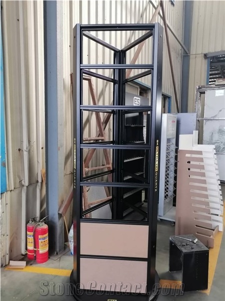 SRL012 - Different Thickness Stone Tile Display Stand Racks