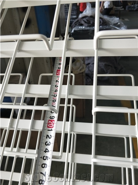 SRL105 -- Granite Marble Stone Sample Display Stand Rack