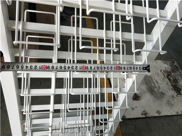 SRL105 -- Granite Marble Stone Sample Display Stand Rack