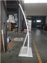SW017 Courtertop Sample Metal Display Stand Racks