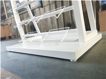 SW017 Courtertop Sample Metal Display Stand Racks