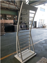 SW017 Courtertop Sample Metal Display Stand Racks