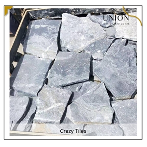 UNION DECO Blue Quartzite Random Flagstone Walkway Pavers