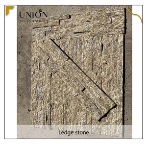 UNION DECO Granite Stone Panel Z Shape Culture Stone Veneer