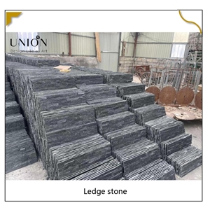 UNION DECO Natural Split Face Culture Stone Quartzite Panel