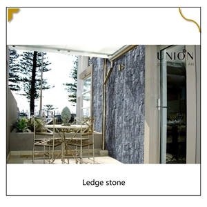 UNION DECO Natural Split Granite Stacked Stone Ledger Panels