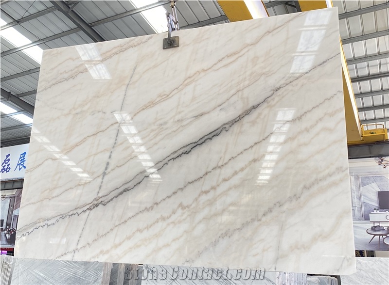 Guangxi White Marlbe  Slabs  Sugar White Marble