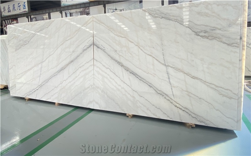 Guangxi White Marlbe  Slabs  Sugar White Marble