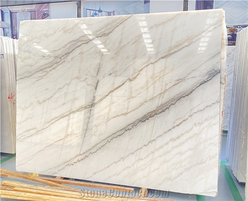 Guangxi White Marlbe  Slabs  Sugar White Marble