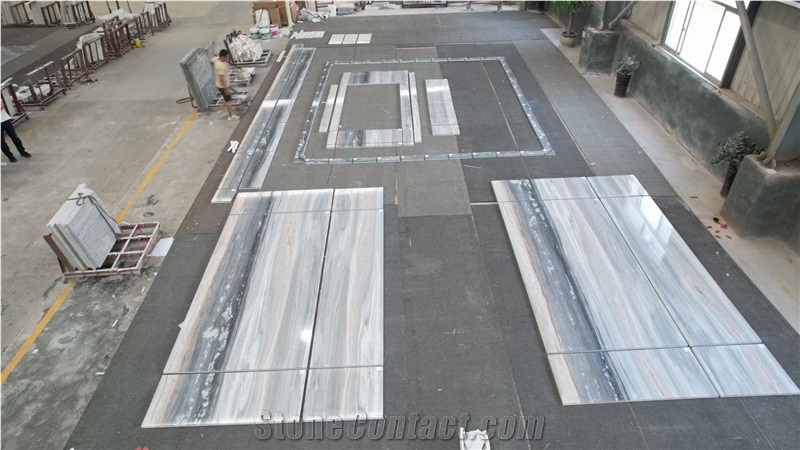 Palissandro Blue Nuvolato Marble Palissandro Bluette Marble