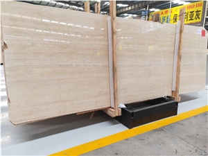 Roman Classic Travertine Slabs Roman Super White Travertine
