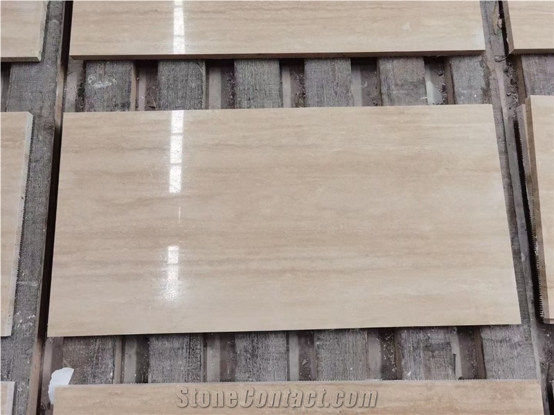 Roman Classic Travertine Slabs Roman Super White Travertine