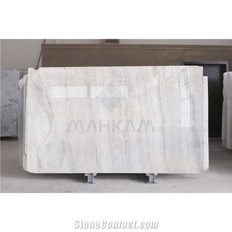 Mahkam White Marble Slab