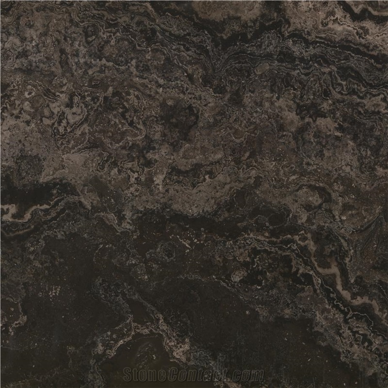Baroque Brown Marble Tile