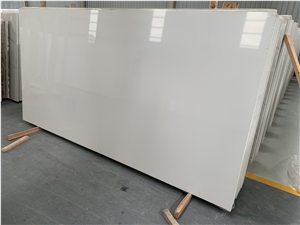 Pure White Quartz Slab