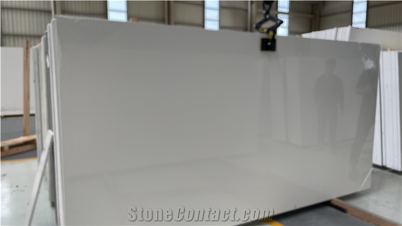 Super White Quartz Slab
